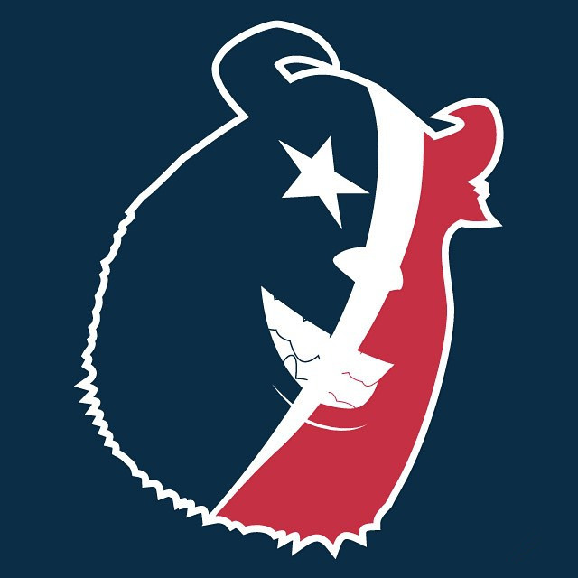 Sulley the Houston Texan logo DIY iron on transfer (heat transfer)